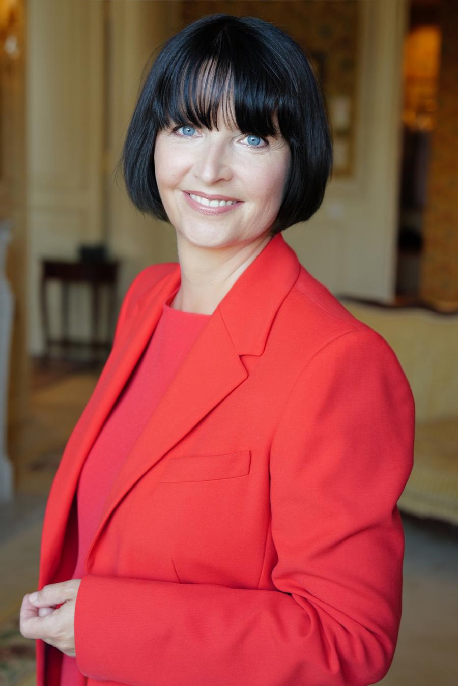 Renate Messner im persönlichen Gespräch
